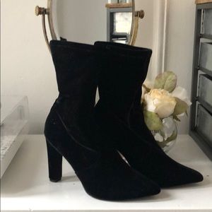 Aldo shoes never worn Velvet sock booties USA 6